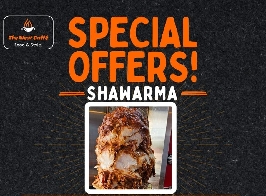 Shawarma offers banner